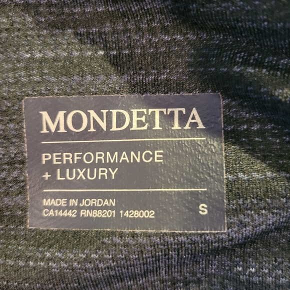 Mondetta Textured Dark Gray High-Waisted Leggings - Picture 4 of 6